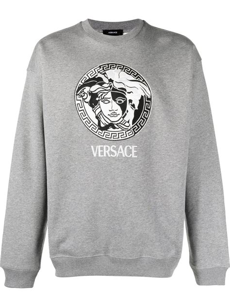 versace medusa head sweatshirt|versace men's medusa head.